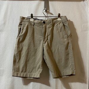 J. Crew Men's Tan Flat Front Shorts